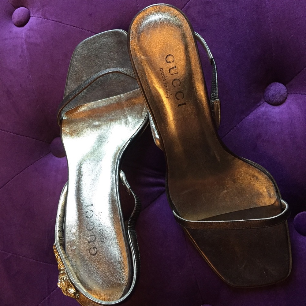 RARE!! Authentic Gucci Heels - Picture 2 of 6